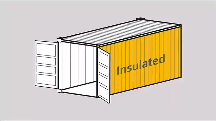 Insulated-ocean-container